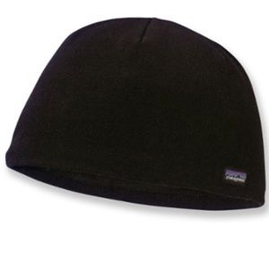 Patagonia Lined Beanie Black Hat